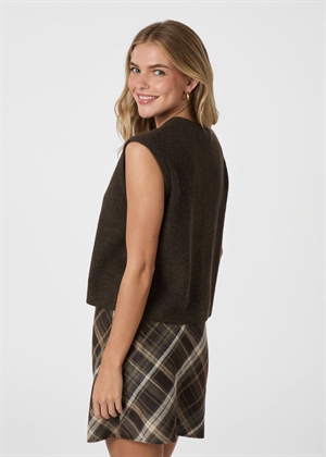 Everest knit vest Brown Neo Noir 